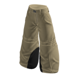 Baggy Cargo Pants (Khaki)