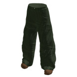 Baggy Green Cargo Pants