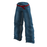 Baggy Jeans W/Belt