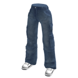 Baggy Jeans with Sport Shoes