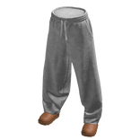 Baggy joggers with uggs (Light grey)