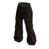 Baggy Star Jeans Brown