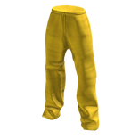 Baggy Streetwear Sweatpants (Yellow)