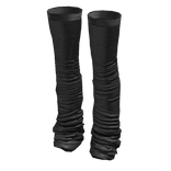 Leather Baggy Thigh Highs