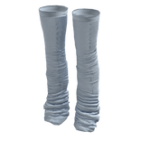 Blue Baggy Thigh Highs