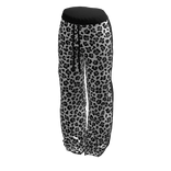 Baggy White Leopard Sweatpants