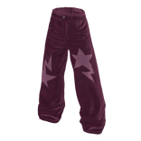 Baggy Y2k Star Fashion Pants (pink)