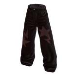 Baggy Y2k Star Fashion Pants (red)