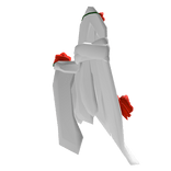 Bandaged Rose Wing (White/Left)