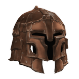 Barbarian Helmet - Bronze