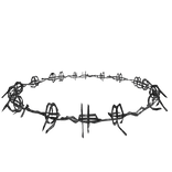 Barbed wire choker