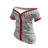 Baseball Jersey Off Shoulder