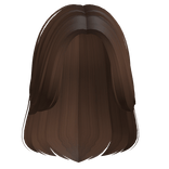 Basic Cute Short Preppy Girl Hair (Chestnut Brown)