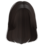 Basic Cute Short Preppy Girl Hair (Dark Brown 2)