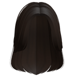 Basic Cute Short Preppy Girl Hair (Dark Brown)