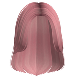 Basic Cute Short Preppy Girl Hair (Dark Pink)