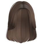 Basic Cute Short Preppy Girl Hair (Light Brown)