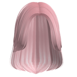 Basic Cute Short Preppy Girl Hair (Pink)