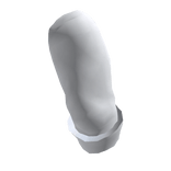 Basic White Chibi Doll Shirt Sleeve (Left) 2/3