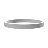 Basic white choker