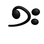 Bass Clef Bunny Tail