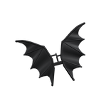 Bat Wings Goth Hairclip (Black)