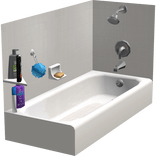 Bath Tub Background