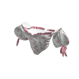 BB Floral Puff Sleeve Corset Coquette Girl