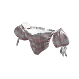 BB Pink Gingham Puff Sleeve Corset Coquette Girl