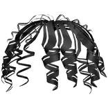 Beachy Curly Waves Extensions (Black)