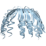 Beachy Curly Waves Extensions (Icy Blue)