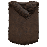 Bear Fur Cape - Brown