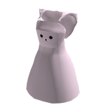 Bear Pinafore Dress Pink