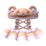 . ‿ ♡ beary cute ~ pumpkin halloween corset ! 