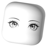 Beautiful Anime Girl Face