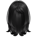 Beautiful Long Straight Black Hair