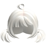 ♡ Beige Anime School Girl Mini Pigtails Hair