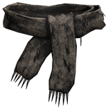 Beige Archive Emo Neck Scarf