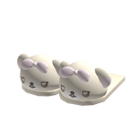 ♡ beige bear slippers