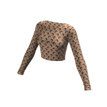 ☆ beige moon jersey top longsleeve