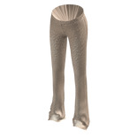 Beige Plush Lounge Pants