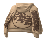 Beige 'Shooting Star' - Rockstar Hoodie