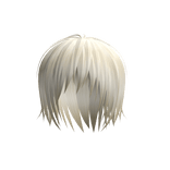 Beige Unkept Vkei Goth Emo Hair