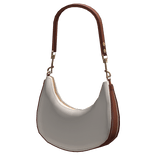 Beige Vintage Chic 2000s Luxury City Shoulder Bag