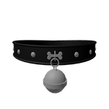 🔴 Bell Dog Collar Choker Black 1.0