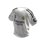Bellingham 5 Real Madrid 25/26 Home Football Shirt