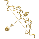 Beloved Cupid's bow - gold