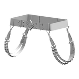 Belt w Spiked Metal Suspenders (3.0)