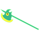 Berdly Halberd Back (BUNDLE)