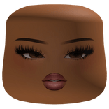 Berry Baddie Makeup Cheeks Head Brown Skin Tone